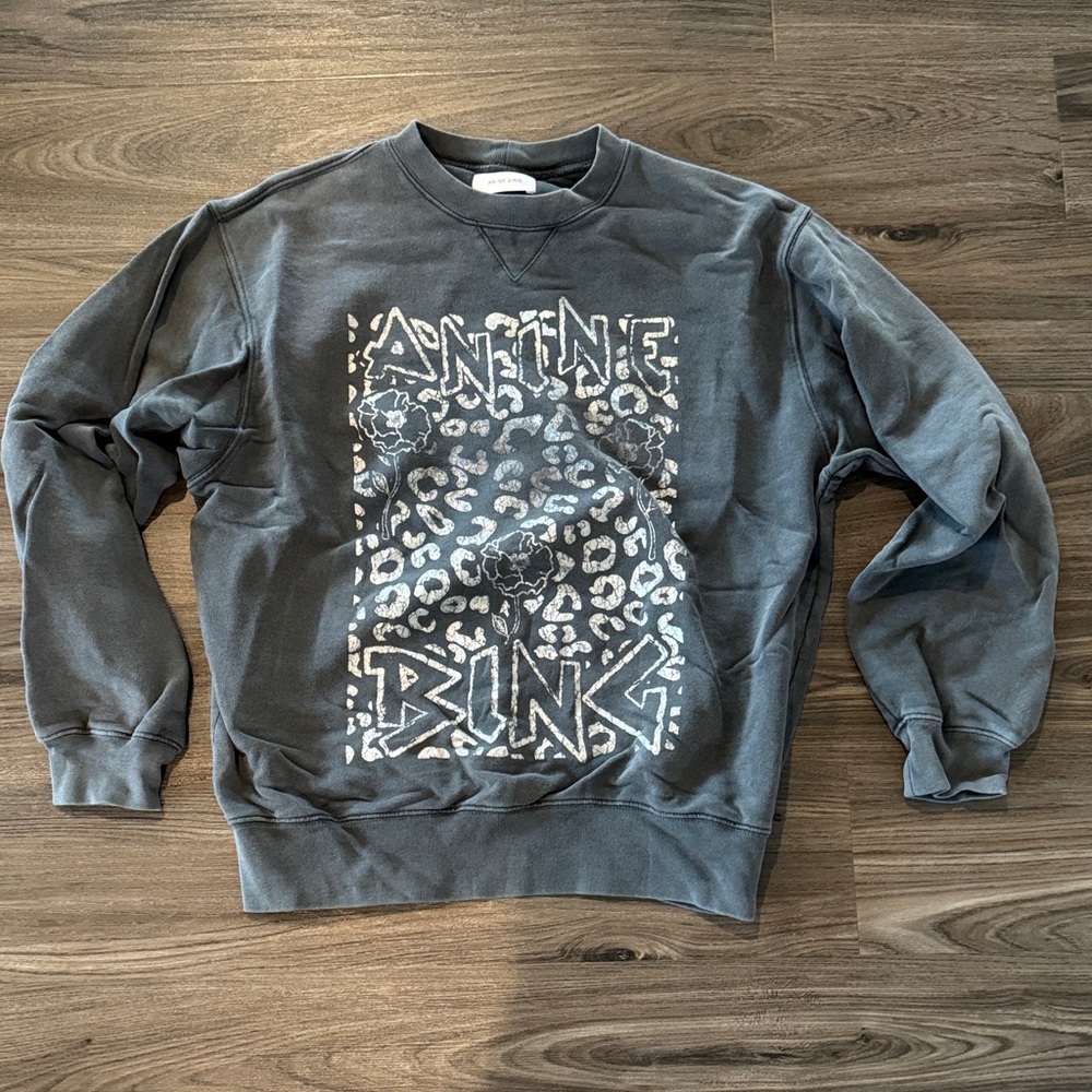 Anine Bing leopard sweatshirt 🐆